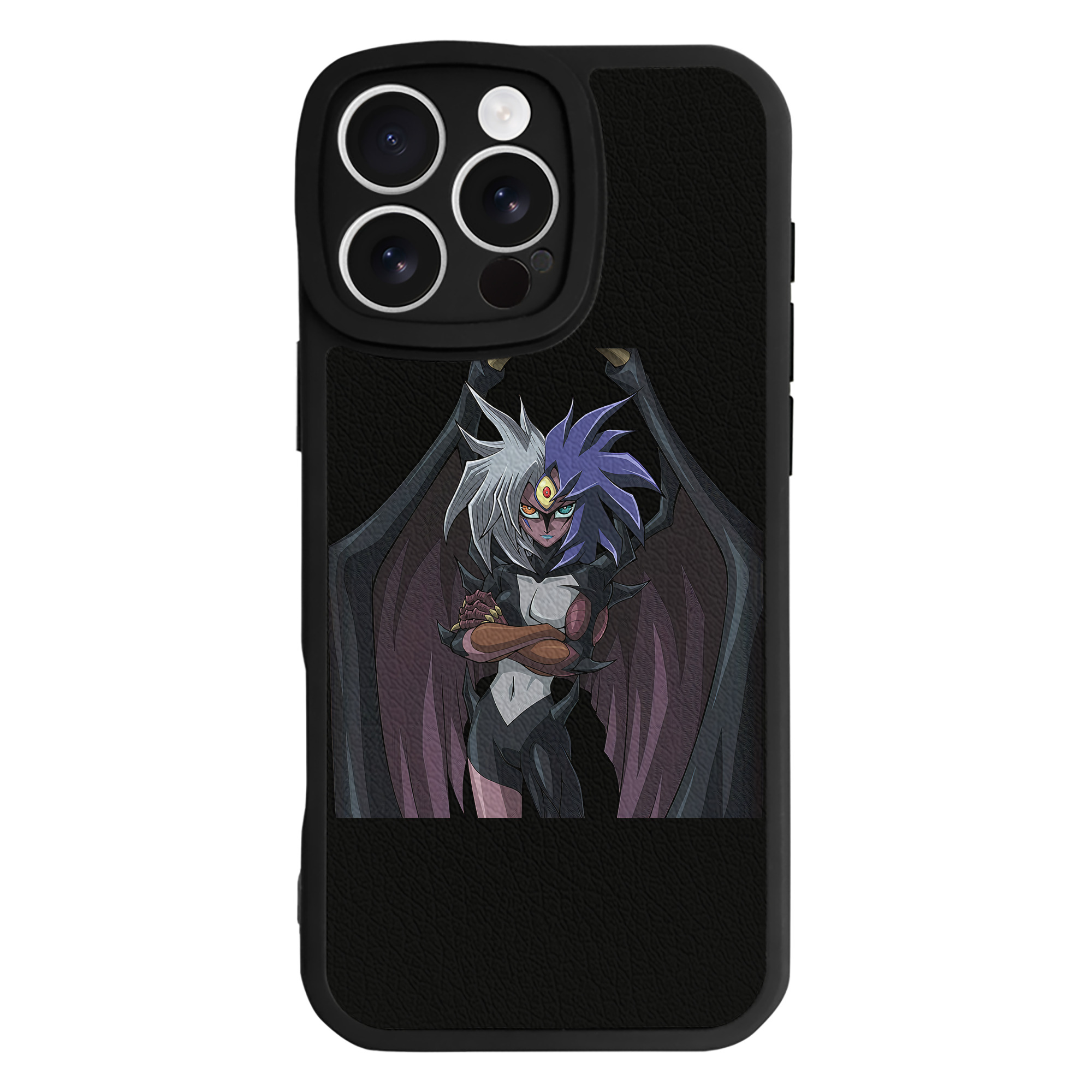 （画像用） 遊☆戯☆王 Yu-Gi-Oh! 【iPhone 16シリーズ対応】シリコンスマホケース（レザー調） 材質：シリコン
